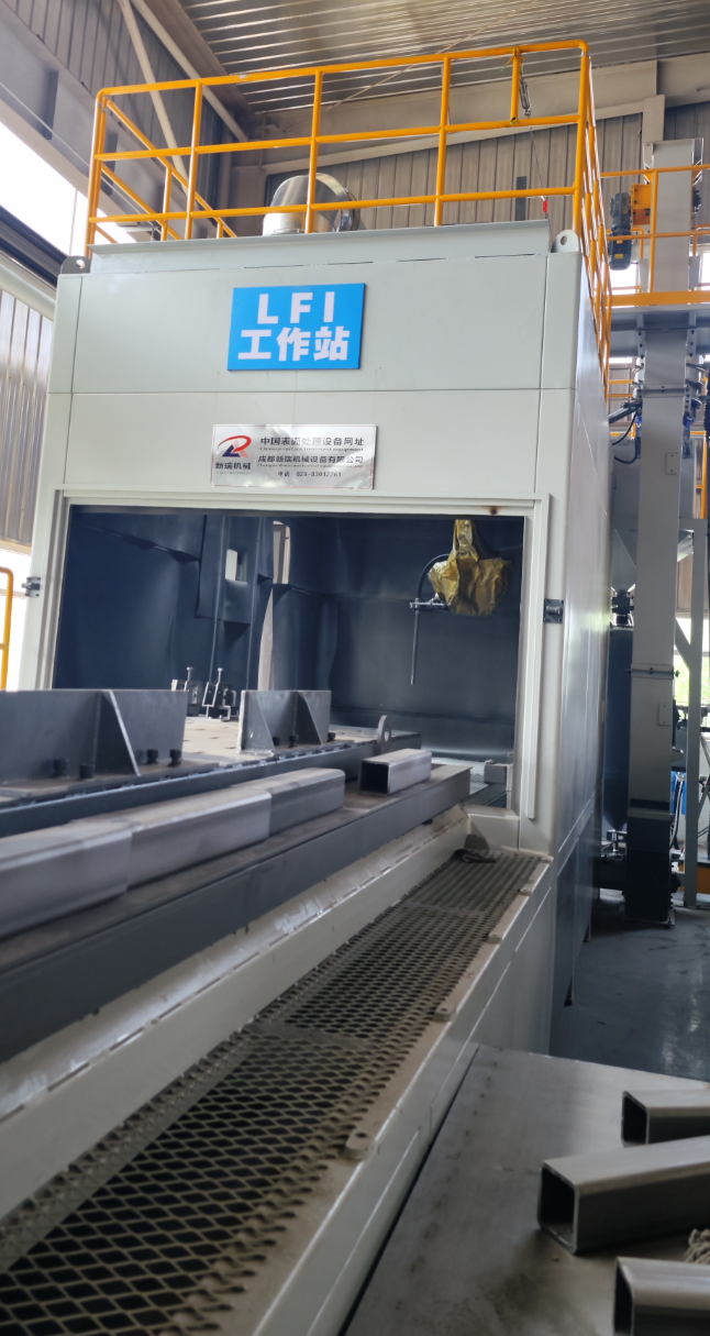 河西喷砂机在航空航天部件的精密处理